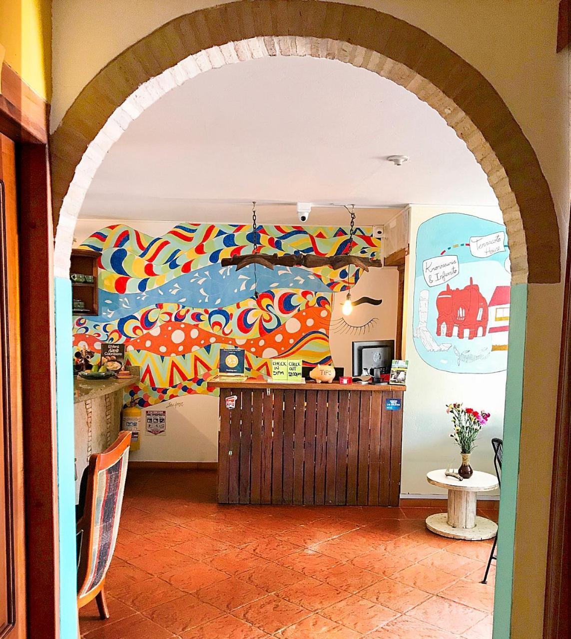 Hostal Xue Villa de Leyva Exteriér fotografie